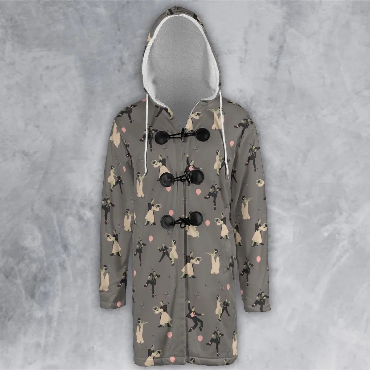 Hooded Cloak Coat - 3X7NTYZP