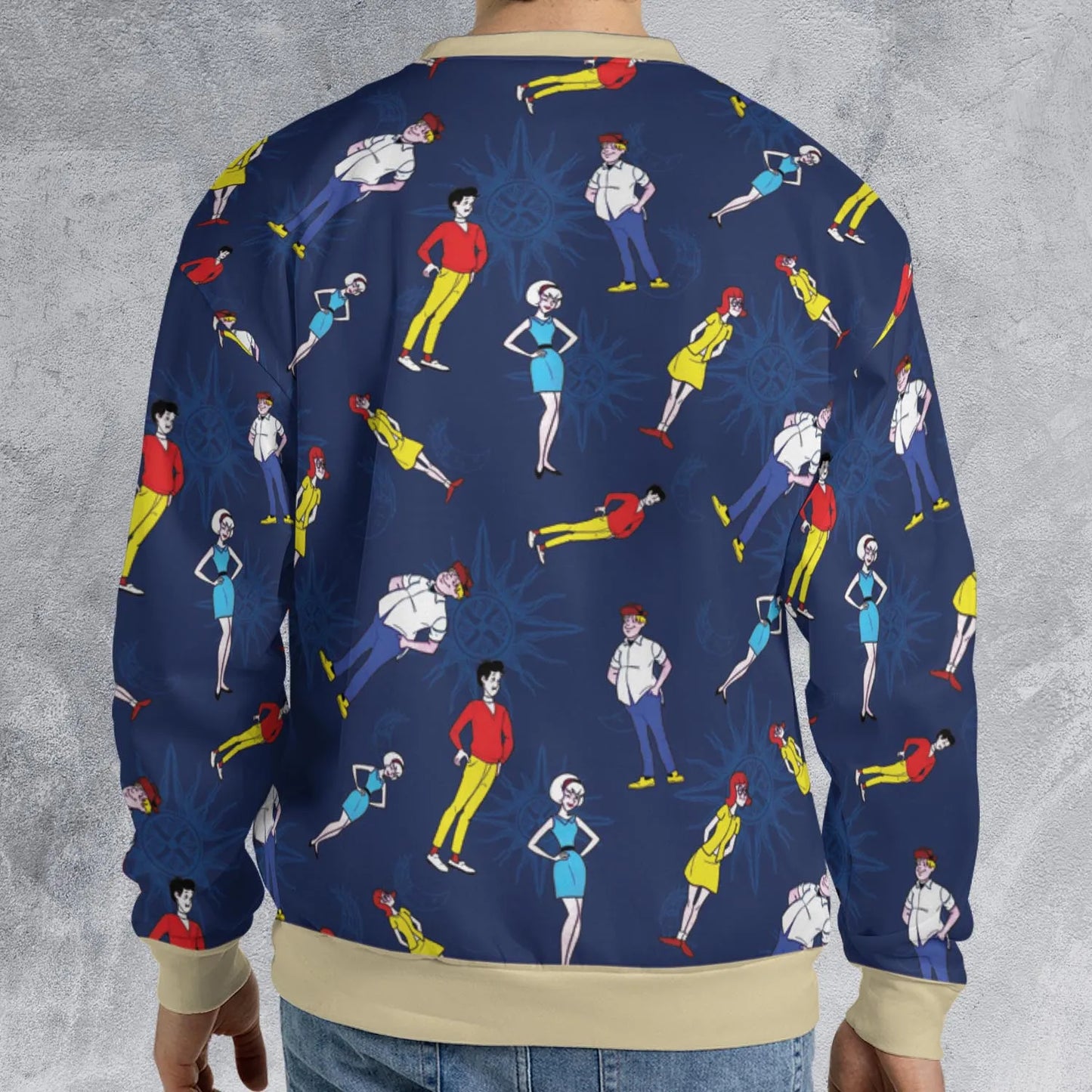 All-over Print Sweatshirt - 53KTD3G3