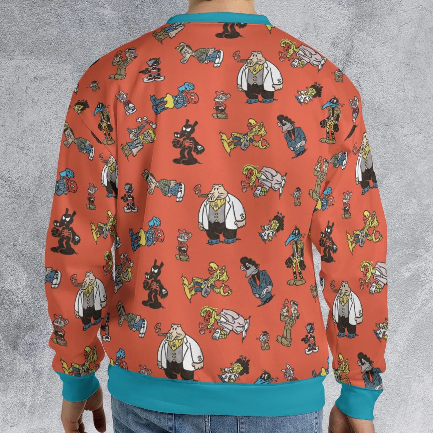 All-over Print Sweatshirt - 8D938TVU