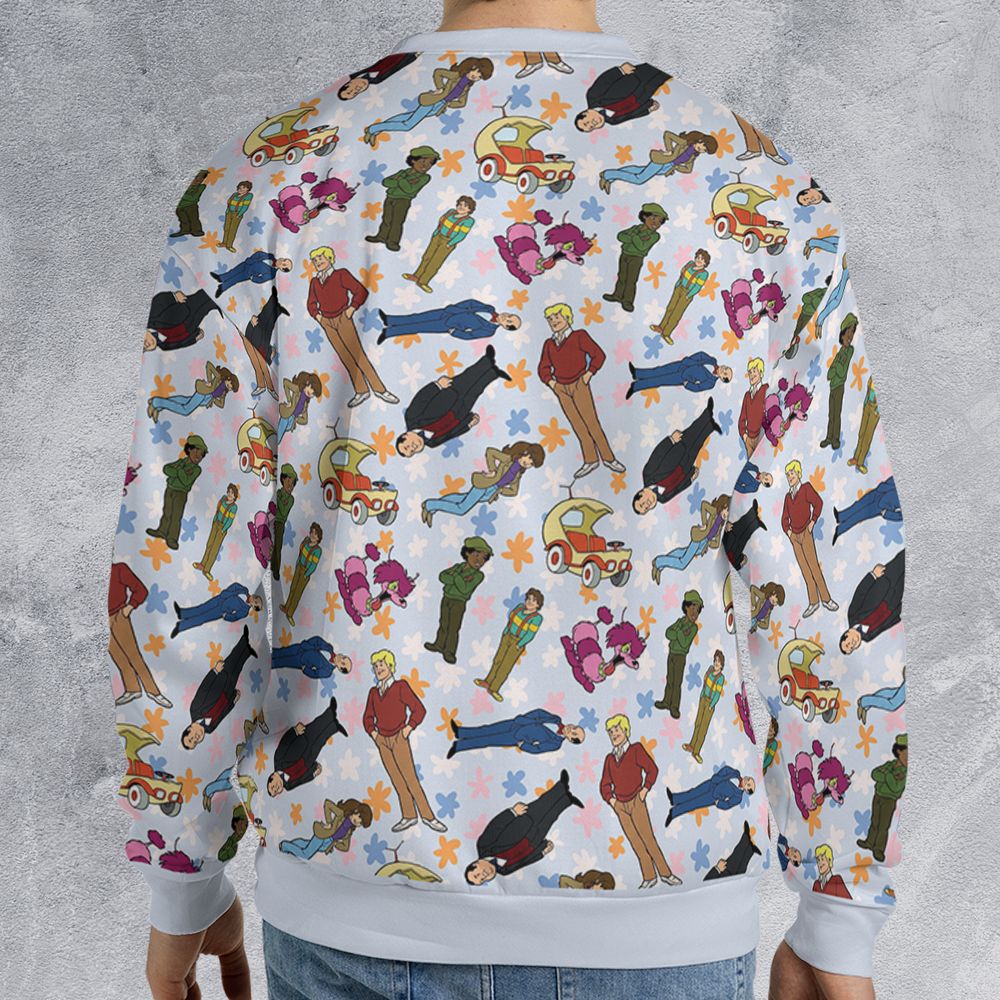 All-over Print Sweatshirt - NTEQXEUM -  - 2