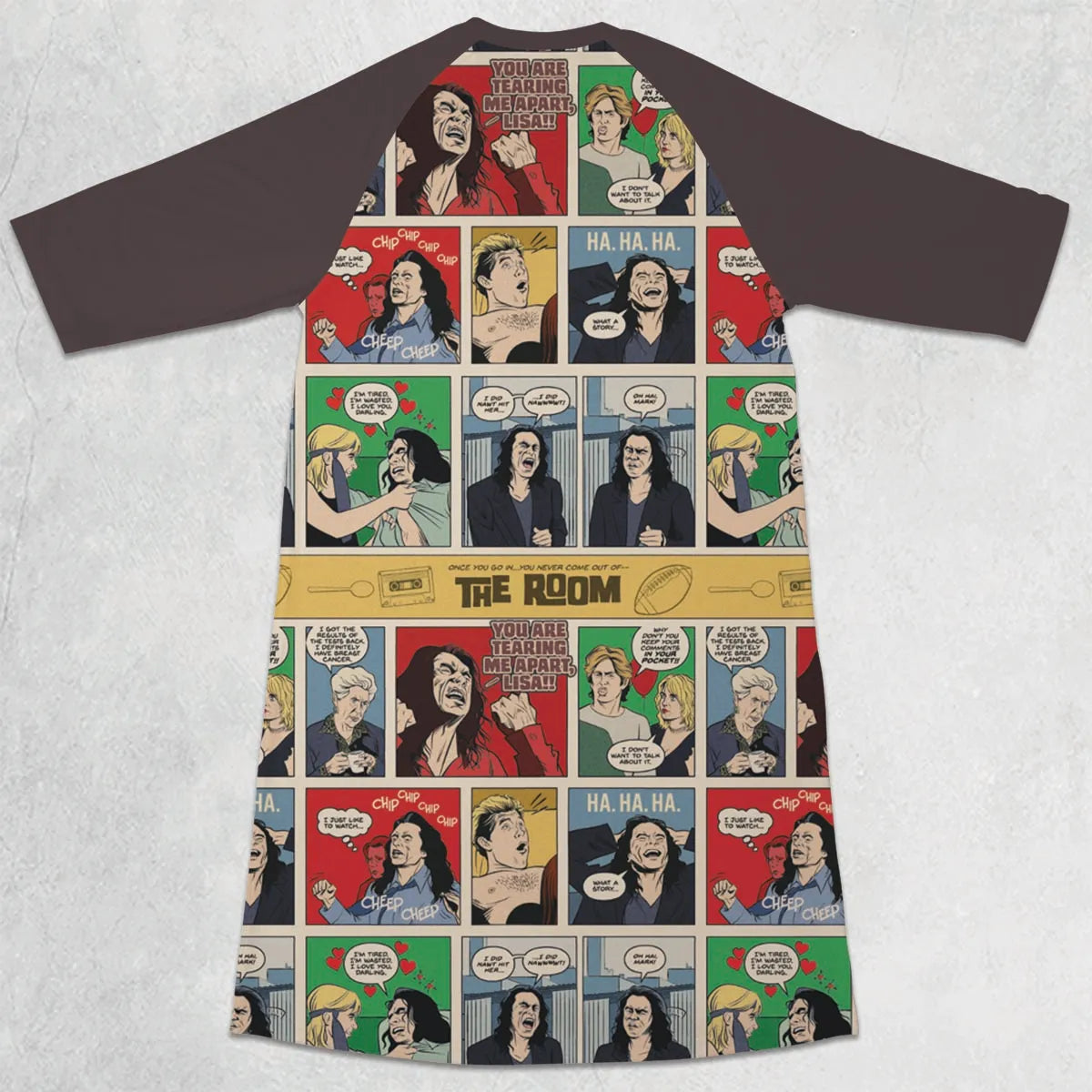 3/4 Sleeve Raglan Dress - ADH4RKRL