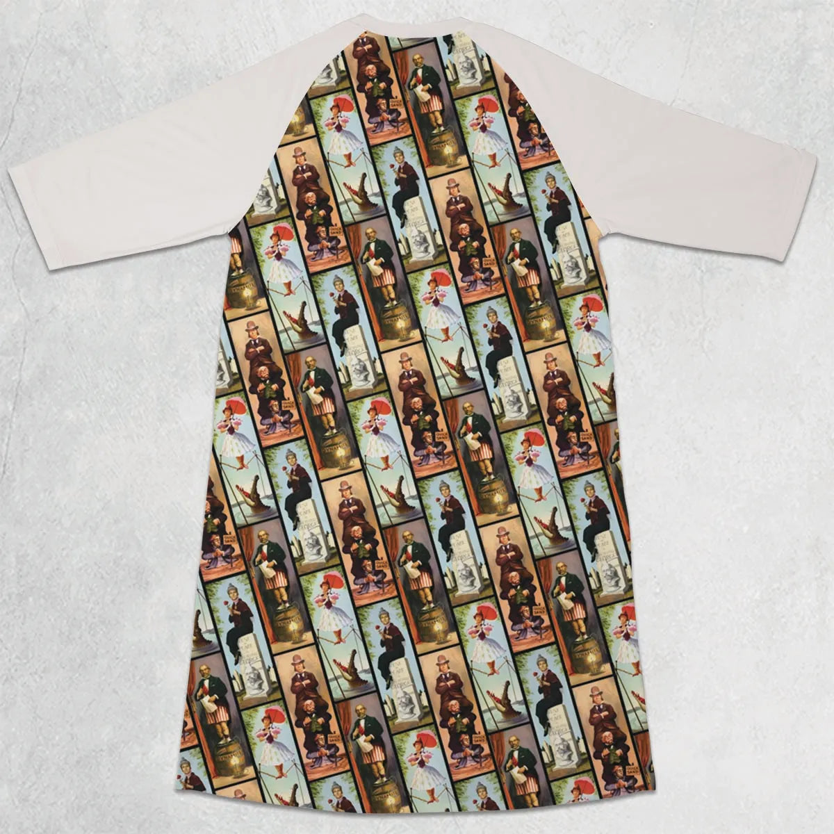 3/4 Sleeve Raglan Dress - UECNVCPM