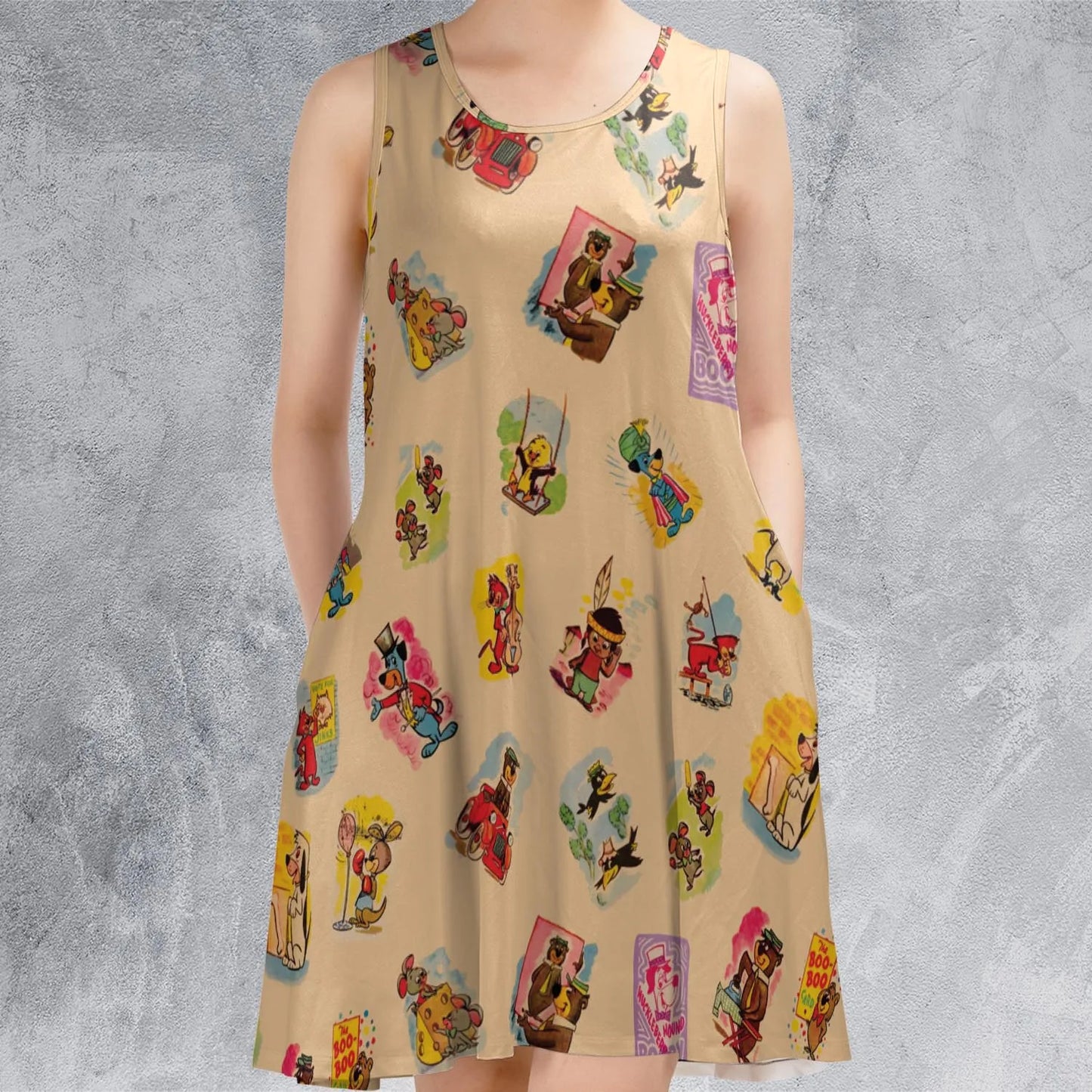 Sleeveless Dress - P2B8QEKP