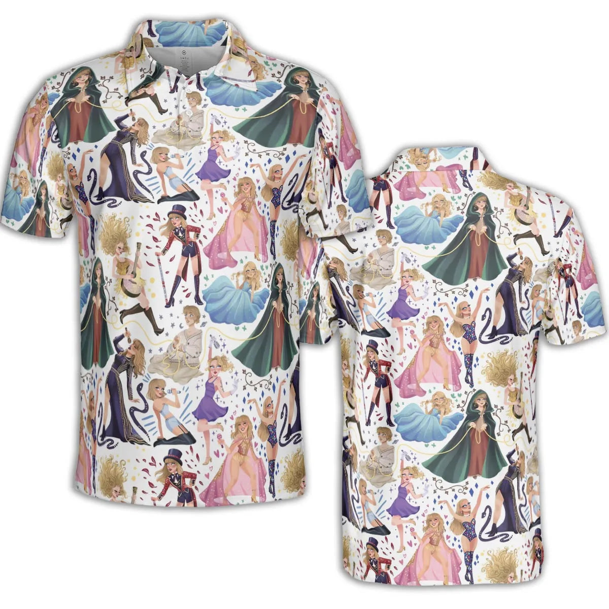 AOP Men/Women Polo Shirt - GYUK9VVW