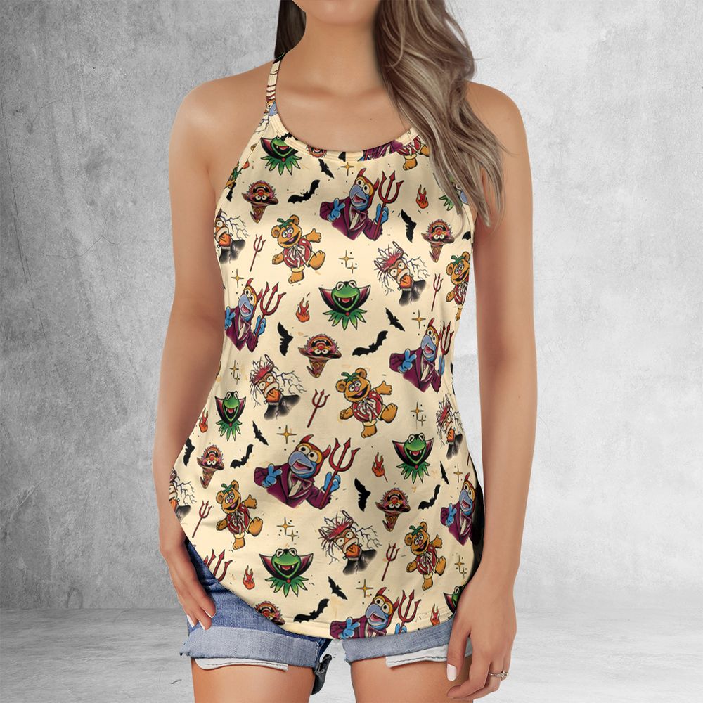 Criss Cross Tank Top - SKPXLHDW -  - 2