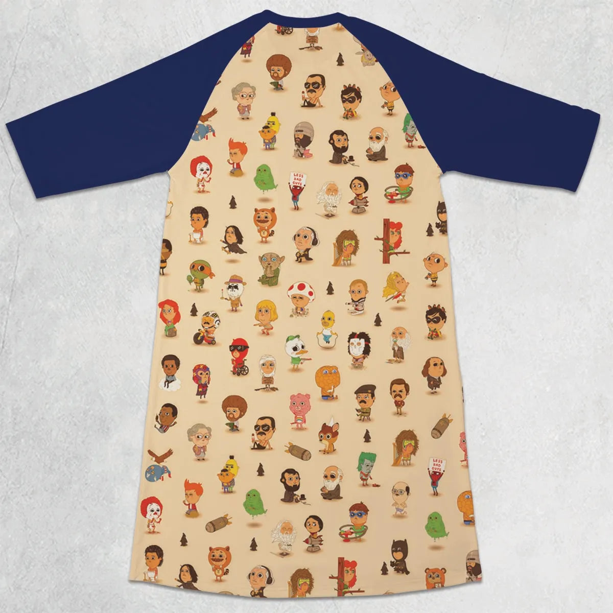3/4 Sleeve Raglan Dress - STMFFD7Z