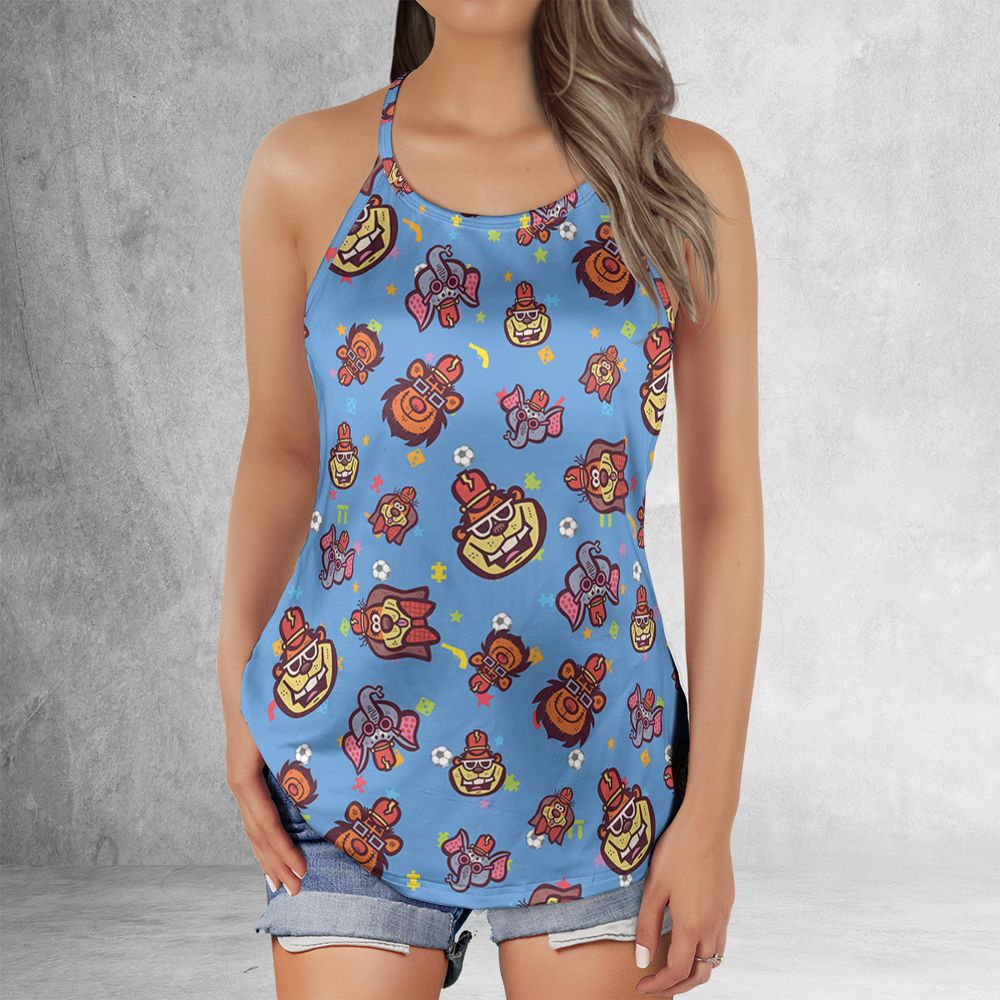 Criss Cross Tank Top - 15D3CRCL -  - 2