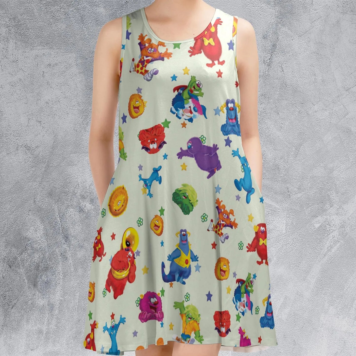 Sleeveless Dress - ZFT7WNPK
