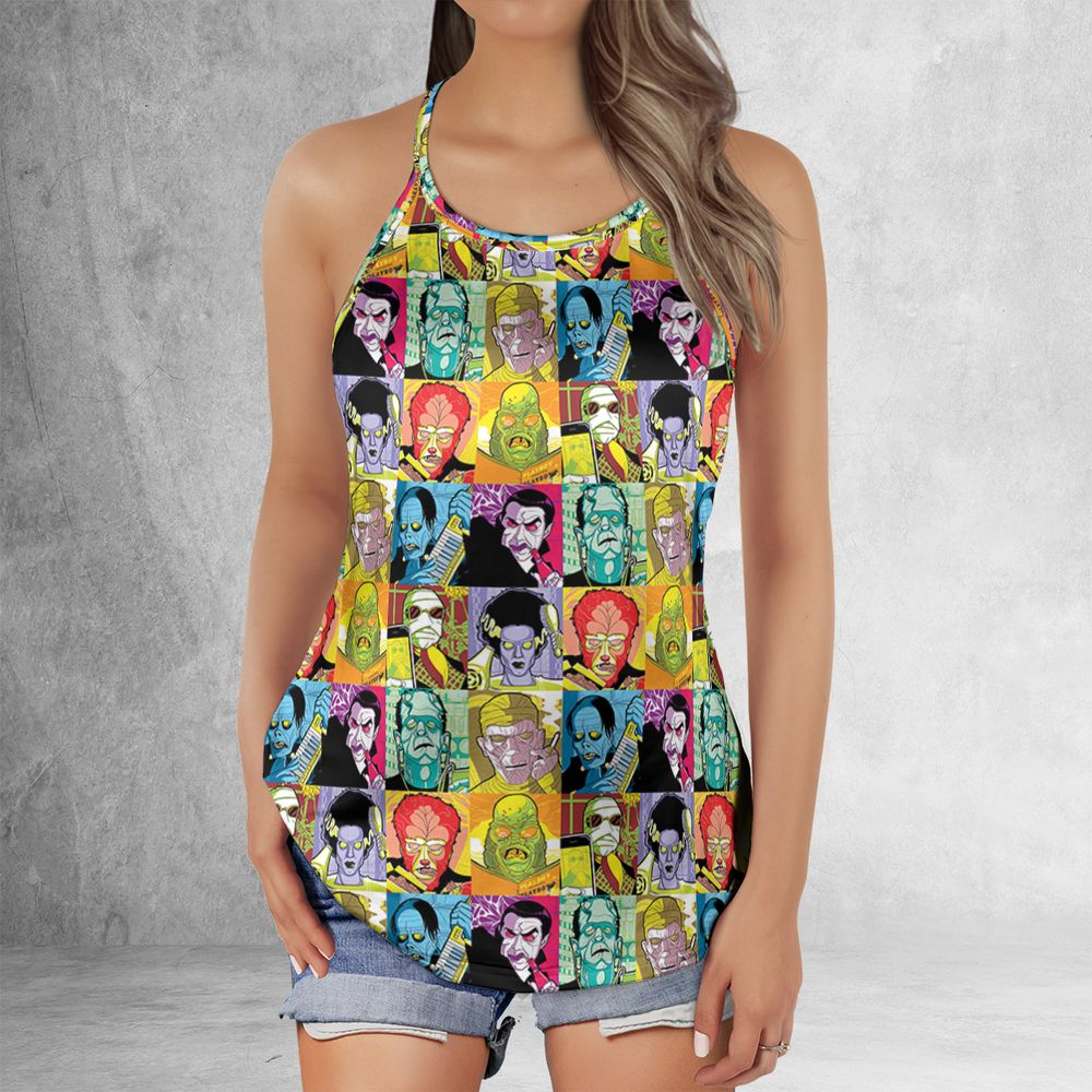 Criss Cross Tank Top - A6V9WWQ1 -  - 2