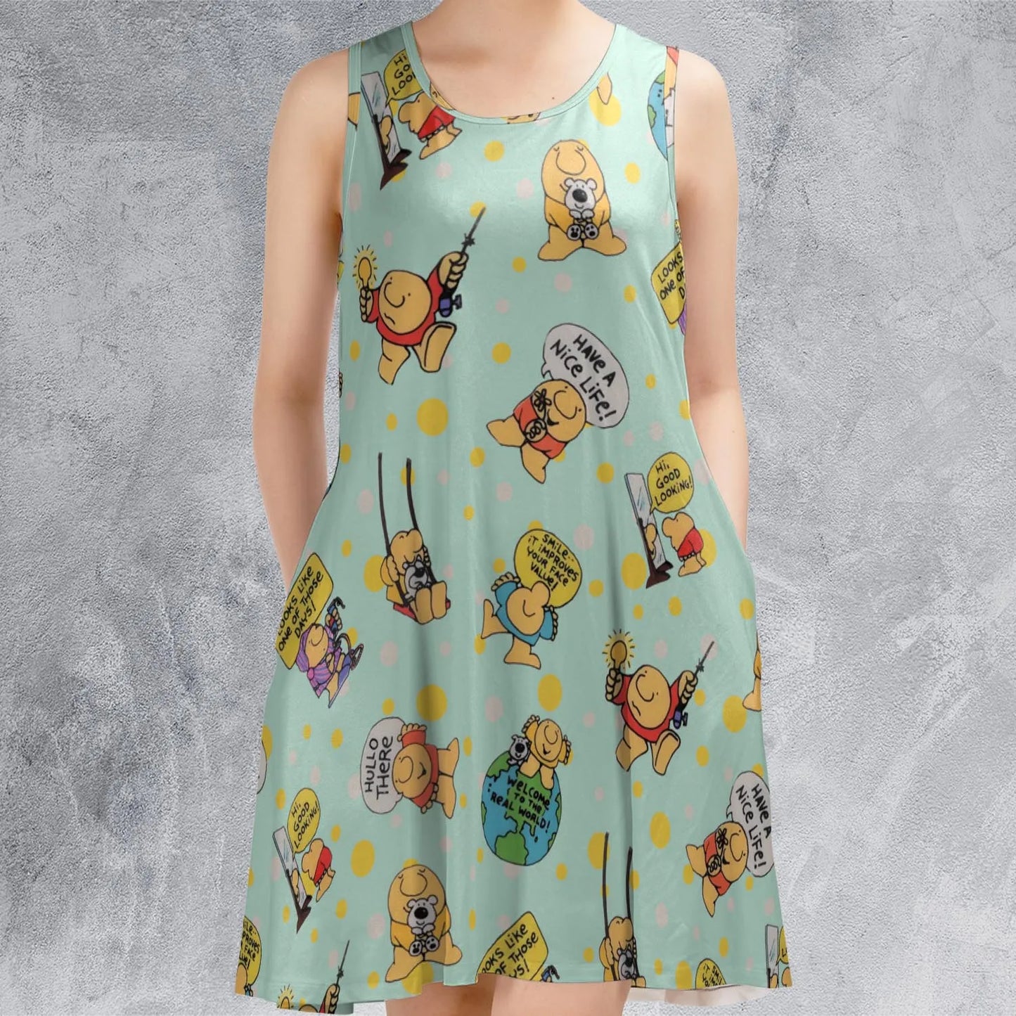 Sleeveless Dress - GX647EHR
