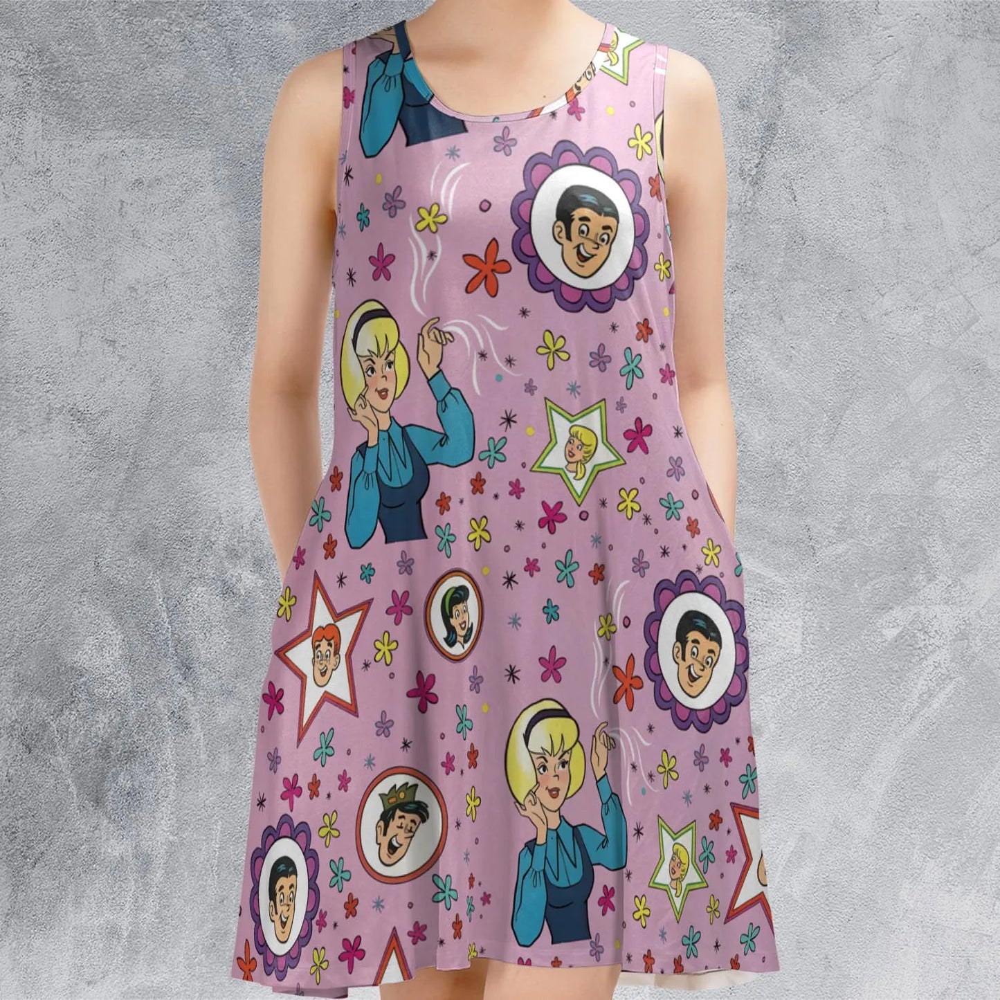 Sleeveless Dress - QLJ7WWNV