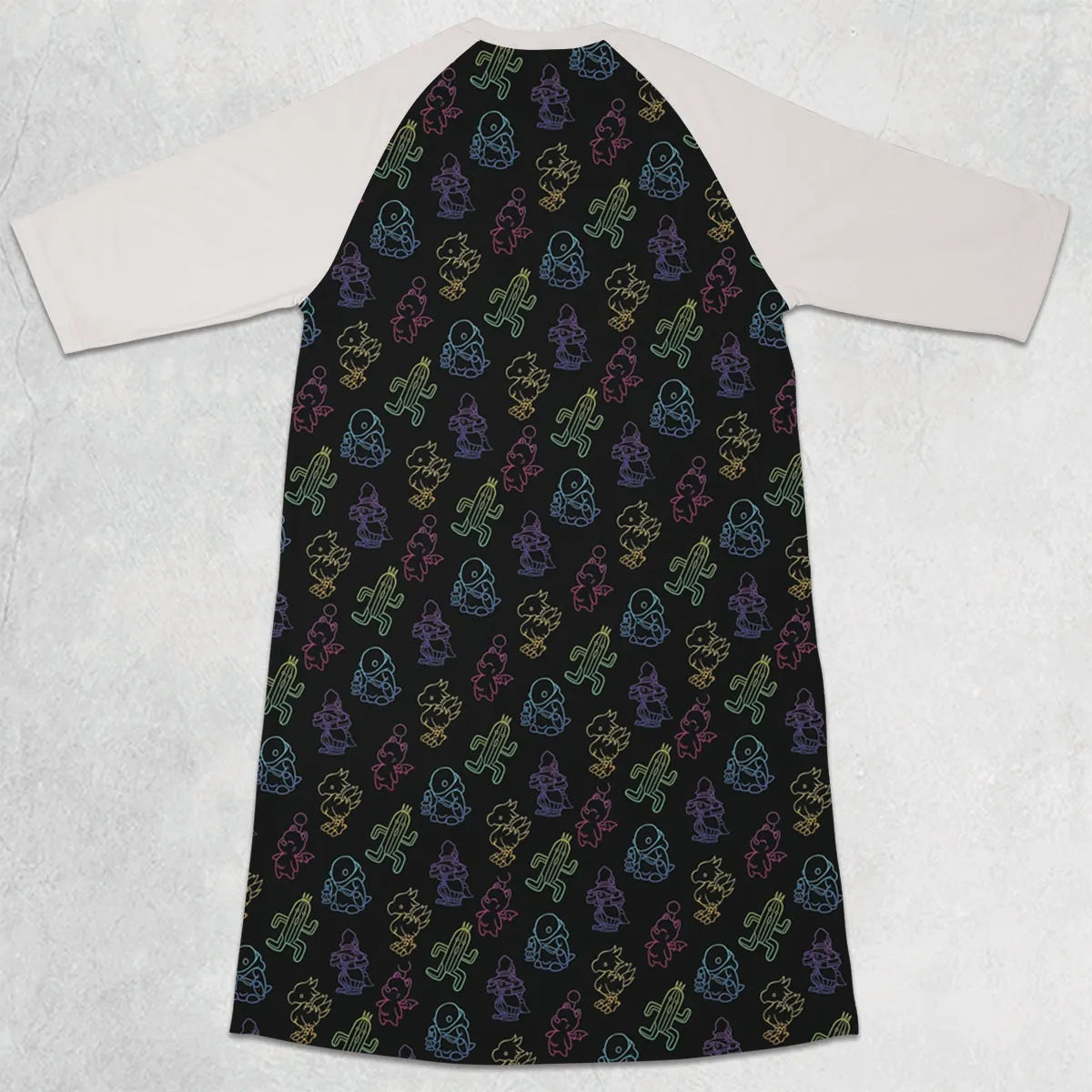 3/4 Sleeve Raglan Dress - 9PUJ7JBQ