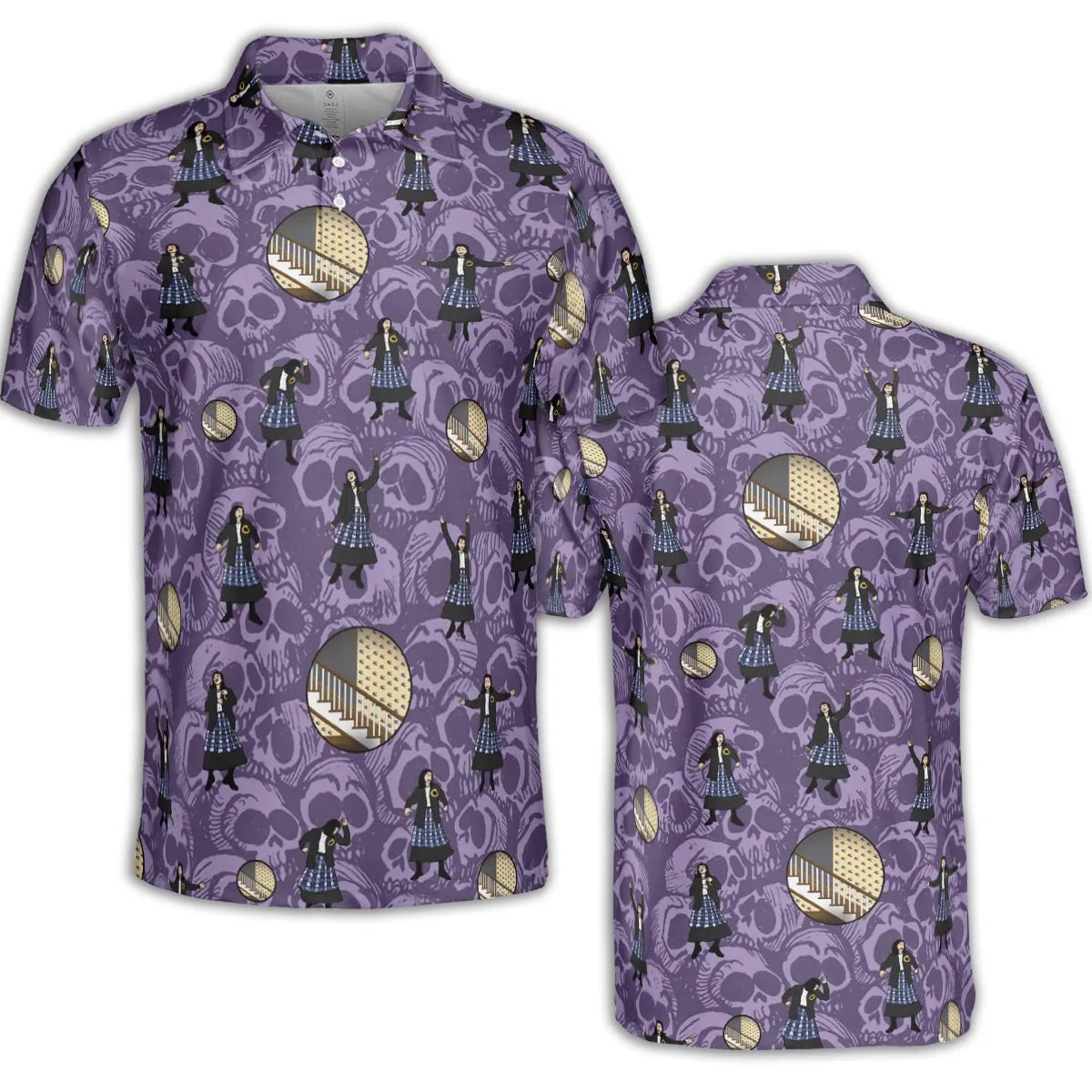AOP Men/Women Polo Shirt - VTPAZ3GQ