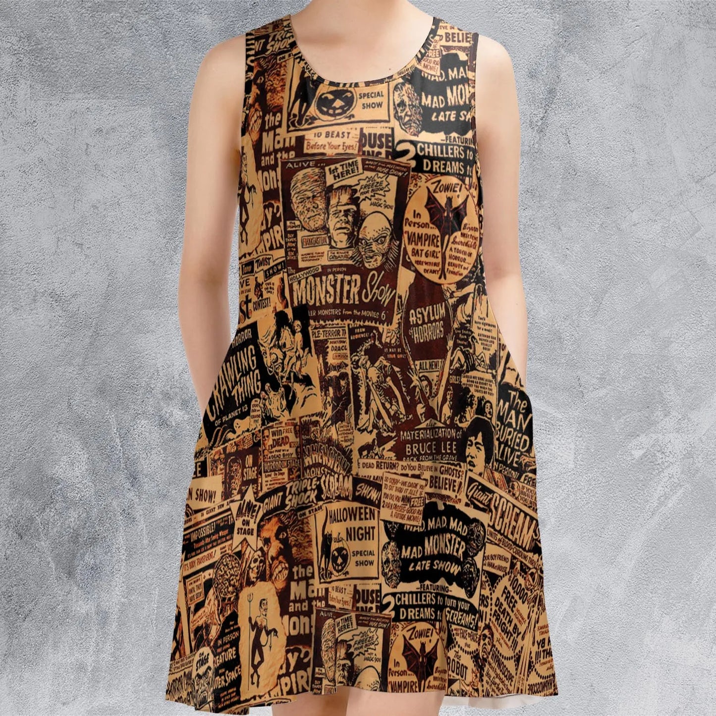 Sleeveless Dress - MZDXSERZ