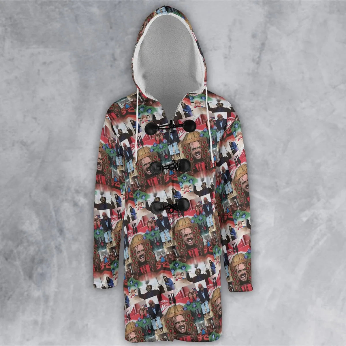 Hooded Cloak Coat - 6GF69J5D