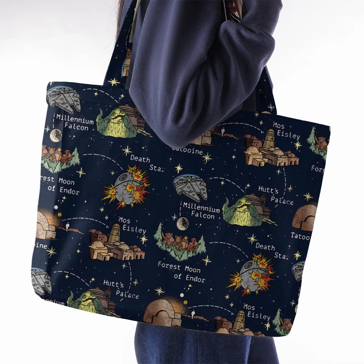 Large Tote Bag - N7WMXCB1