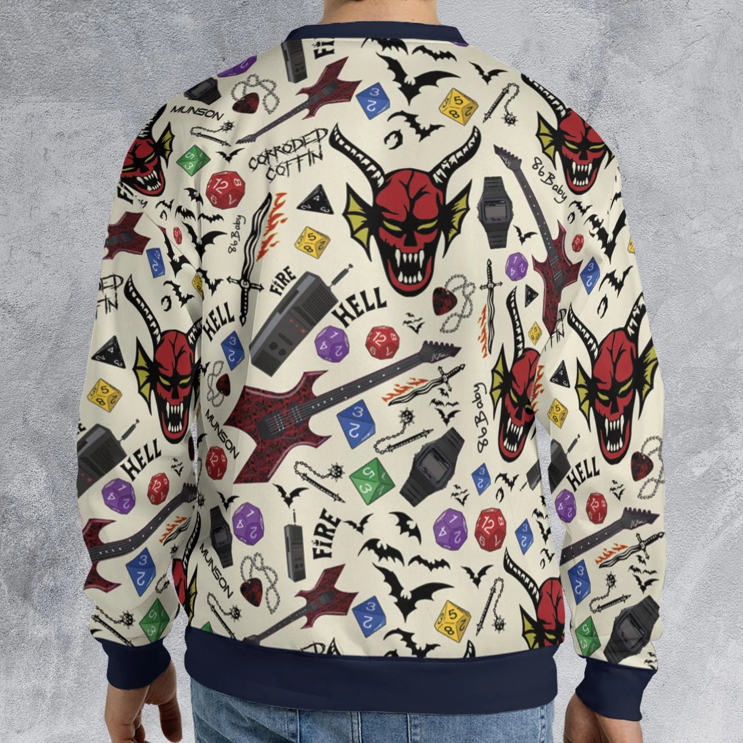 All-over Print Sweatshirt - 7JF853Z2