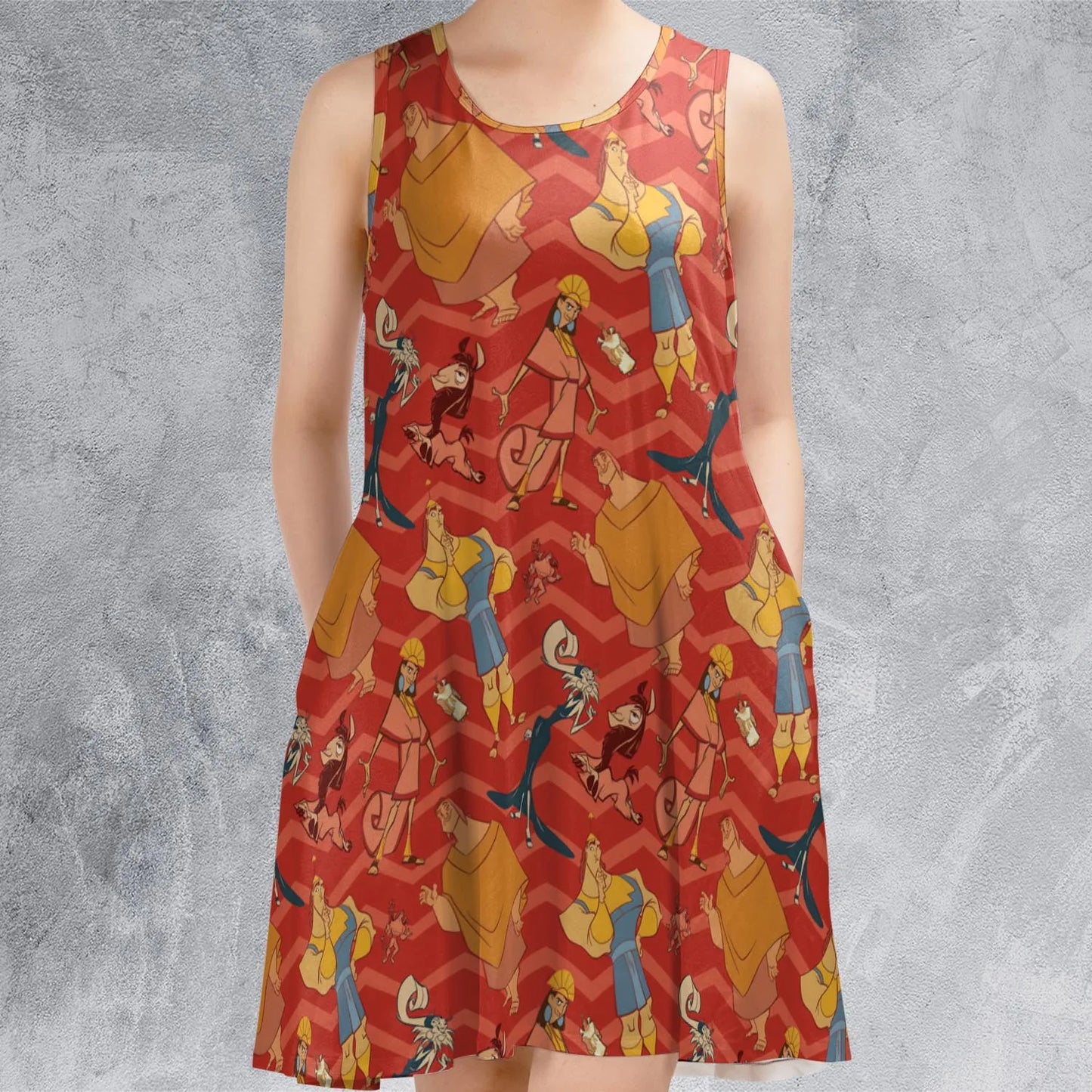 Sleeveless Dress - A368PTWL