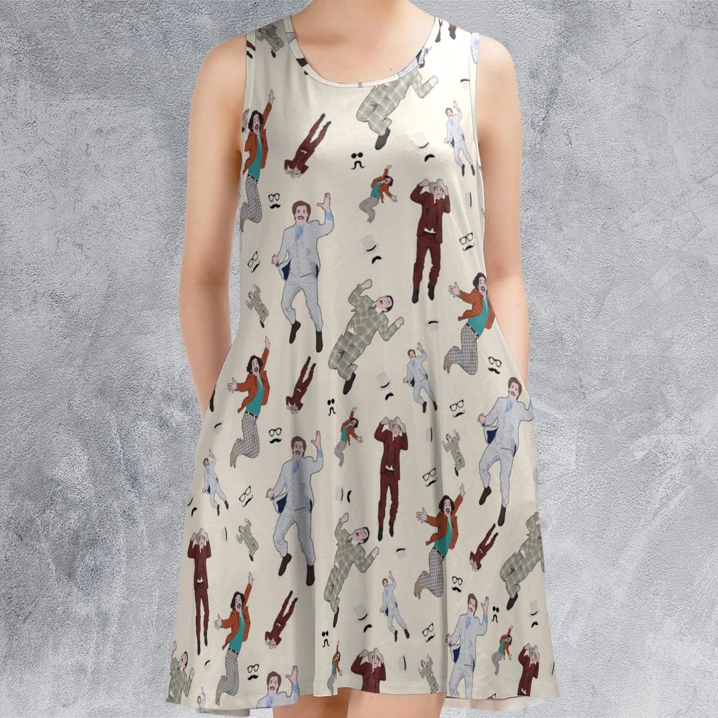 Sleeveless Dress - T3X5FVDK