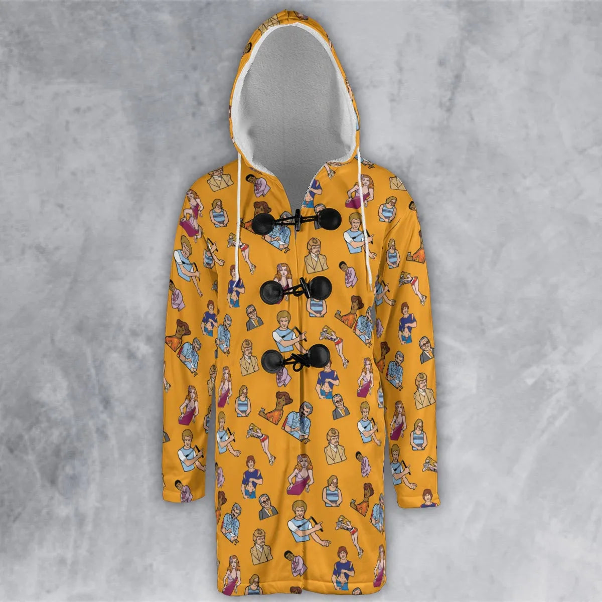 Hooded Cloak Coat - W3UPCQJB