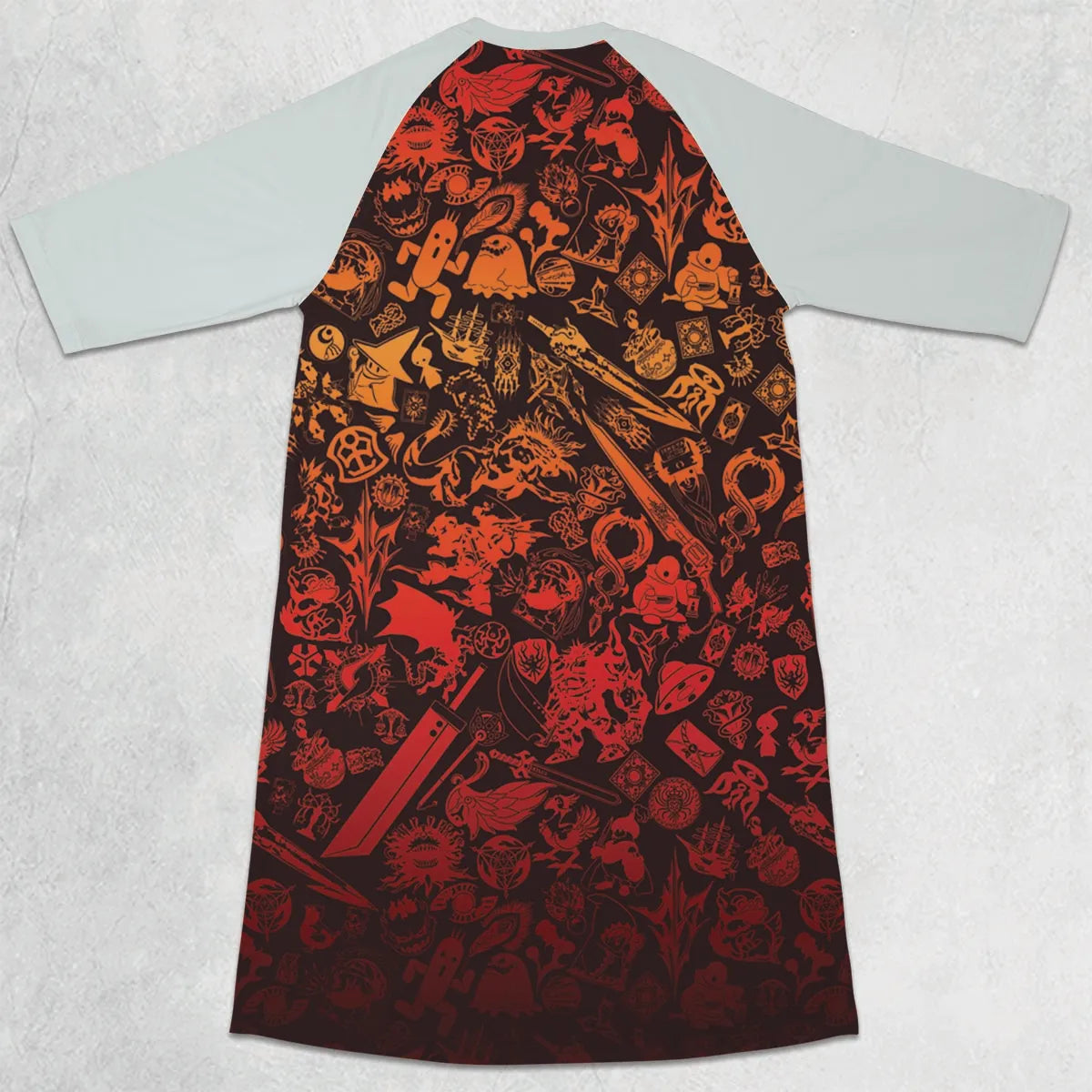 3/4 Sleeve Raglan Dress - YJVN8QRL