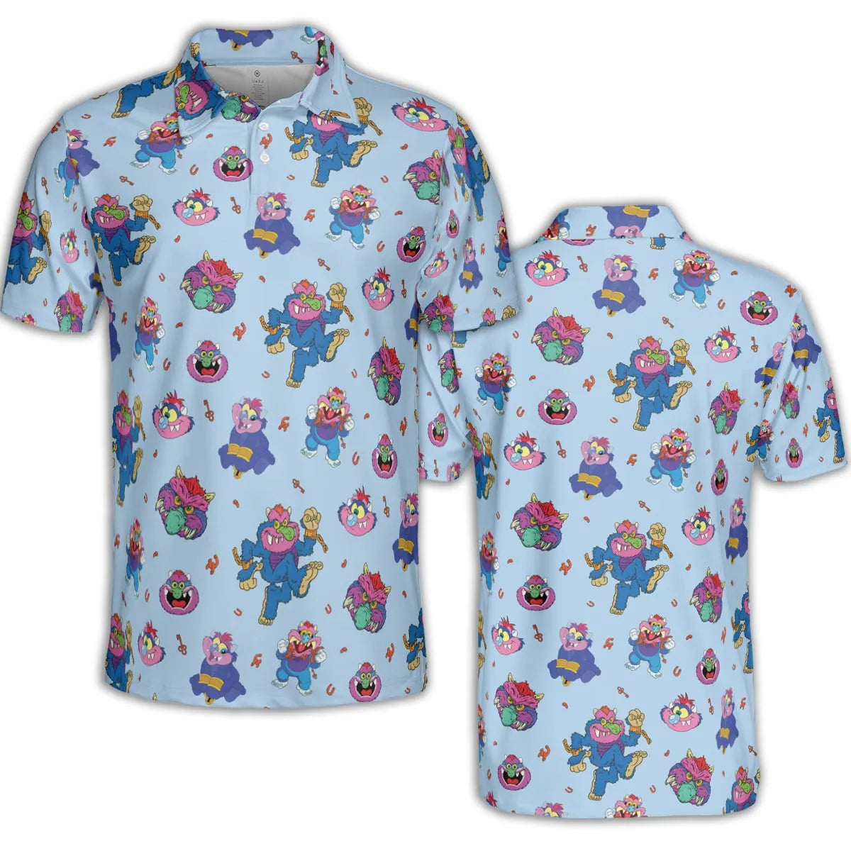 AOP Men/Women Polo Shirt - KCTDP6QR