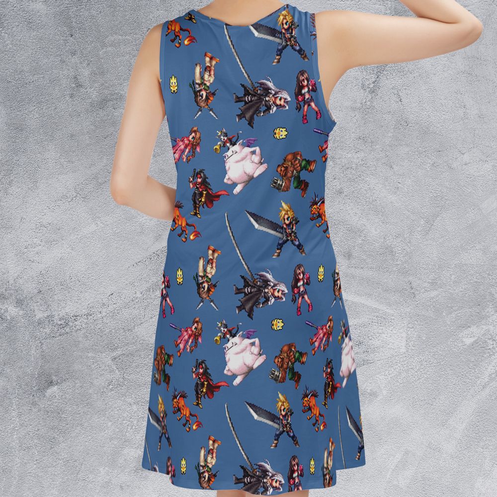 Ffvvii sprite cute pattern -  - 2