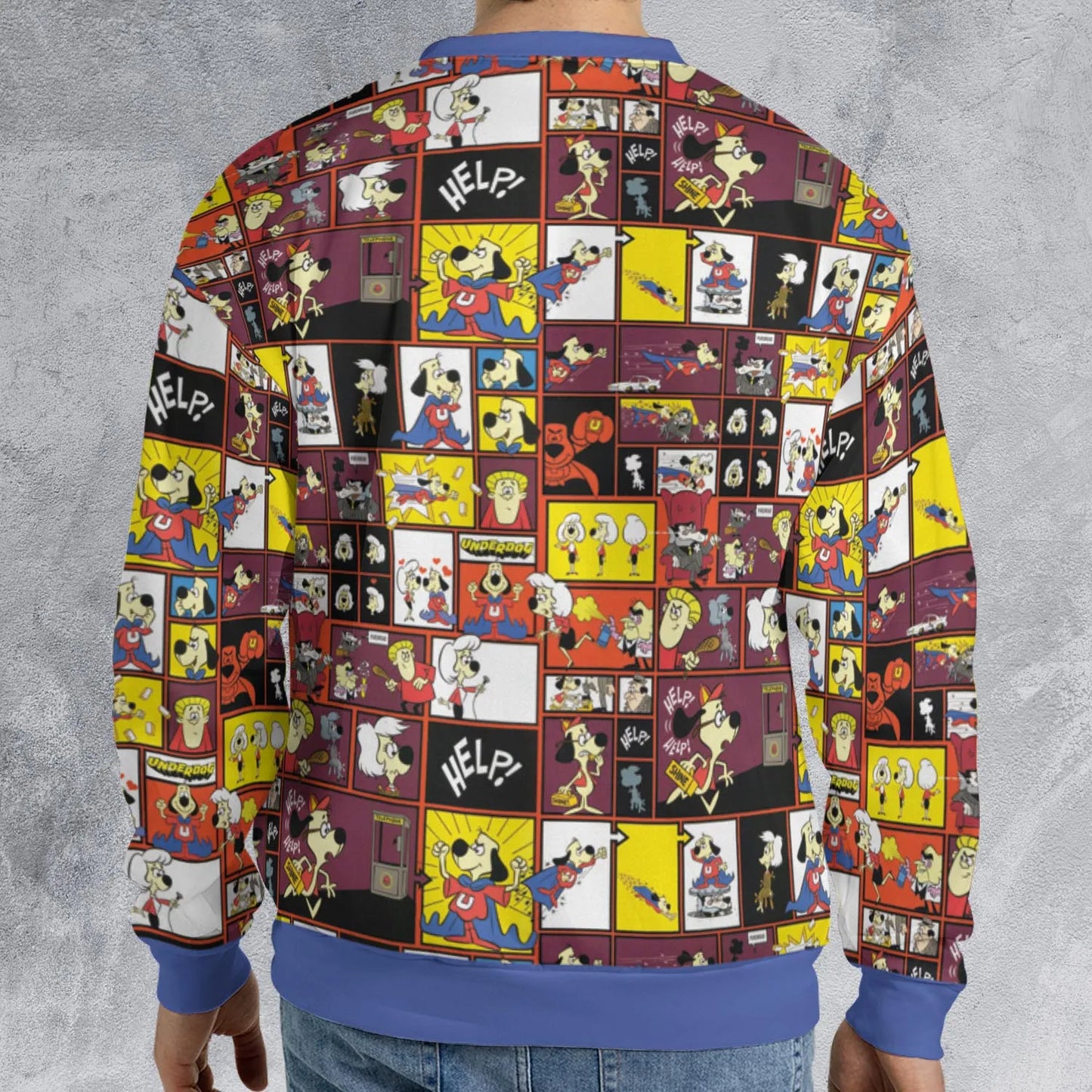 All-over Print Sweatshirt - E71V7R28