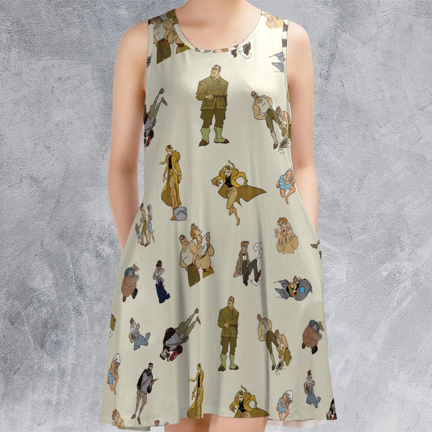 Sleeveless Dress - PMCCQPPW