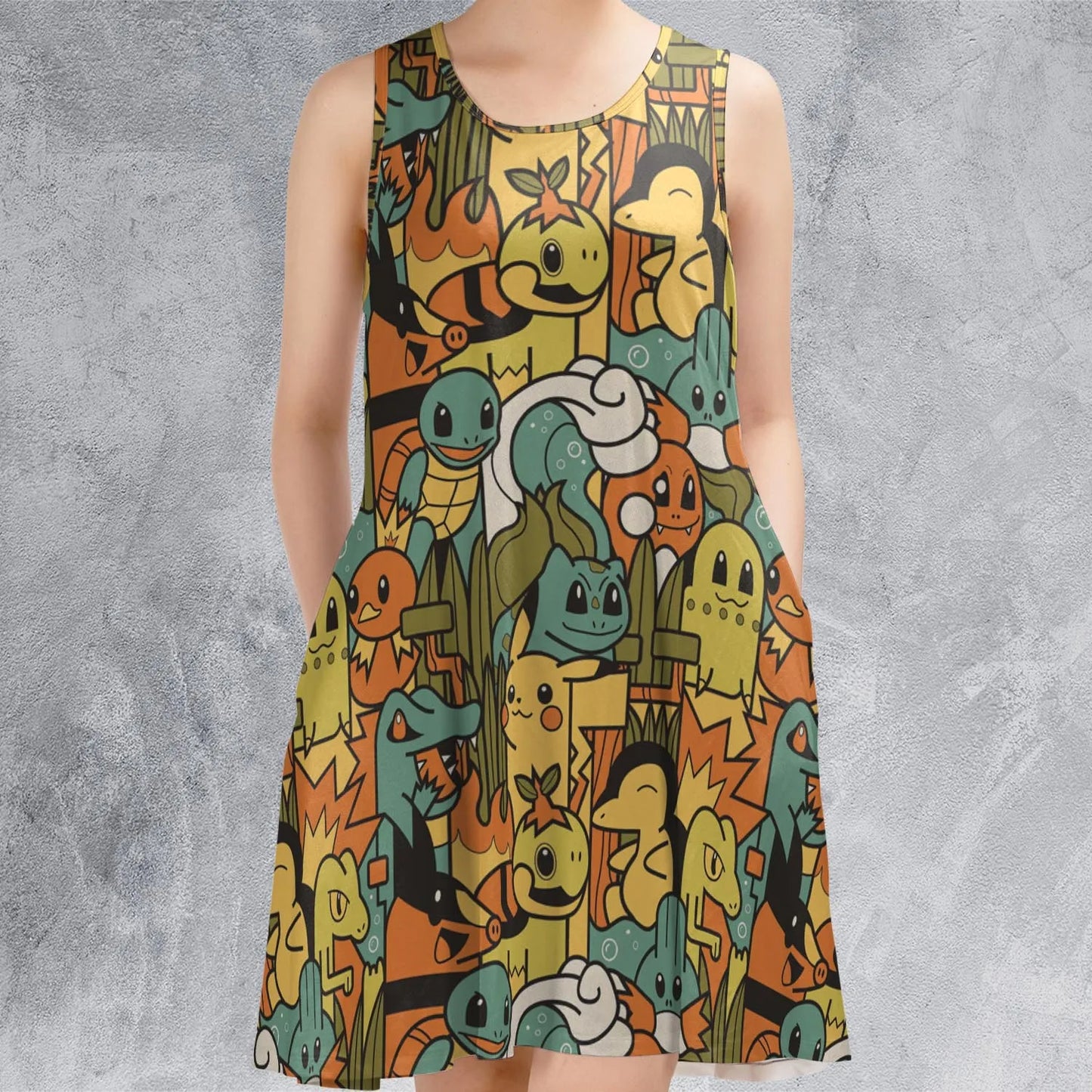 Sleeveless Dress - GUE59Z77