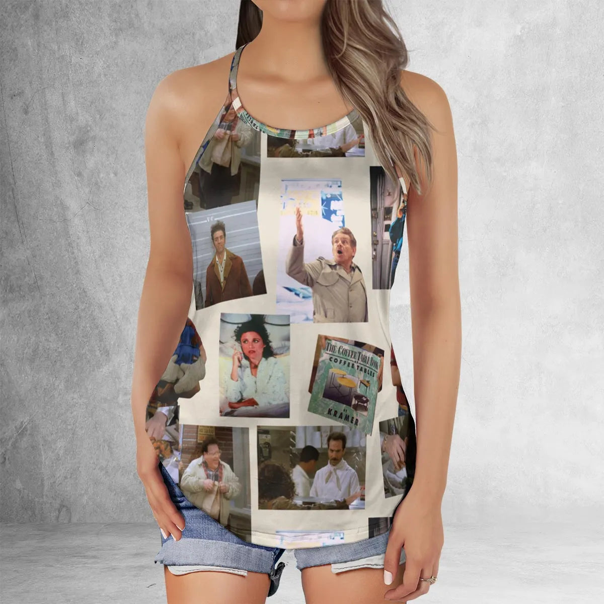 Criss Cross Tank Top - XGCZXGZN
