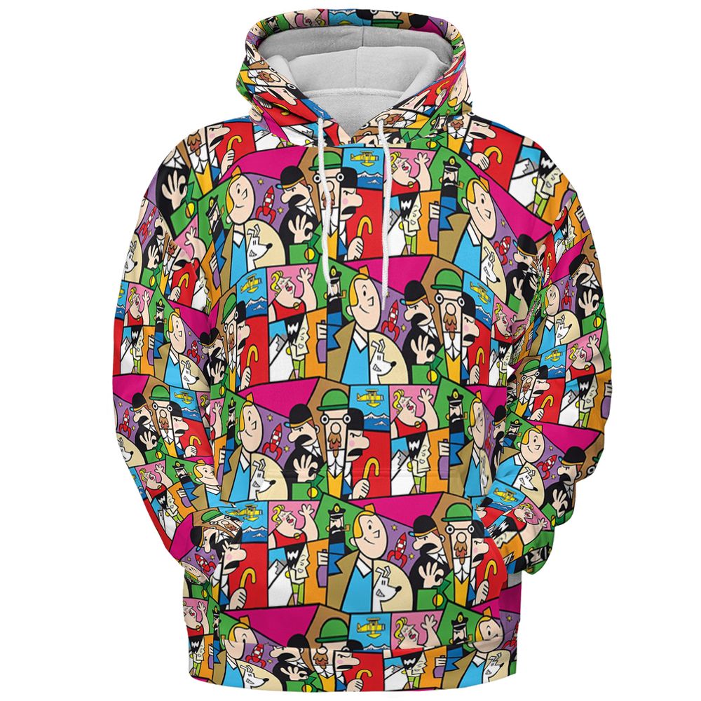 All-over Print Hoodie - FR5GFAUC -  - 2
