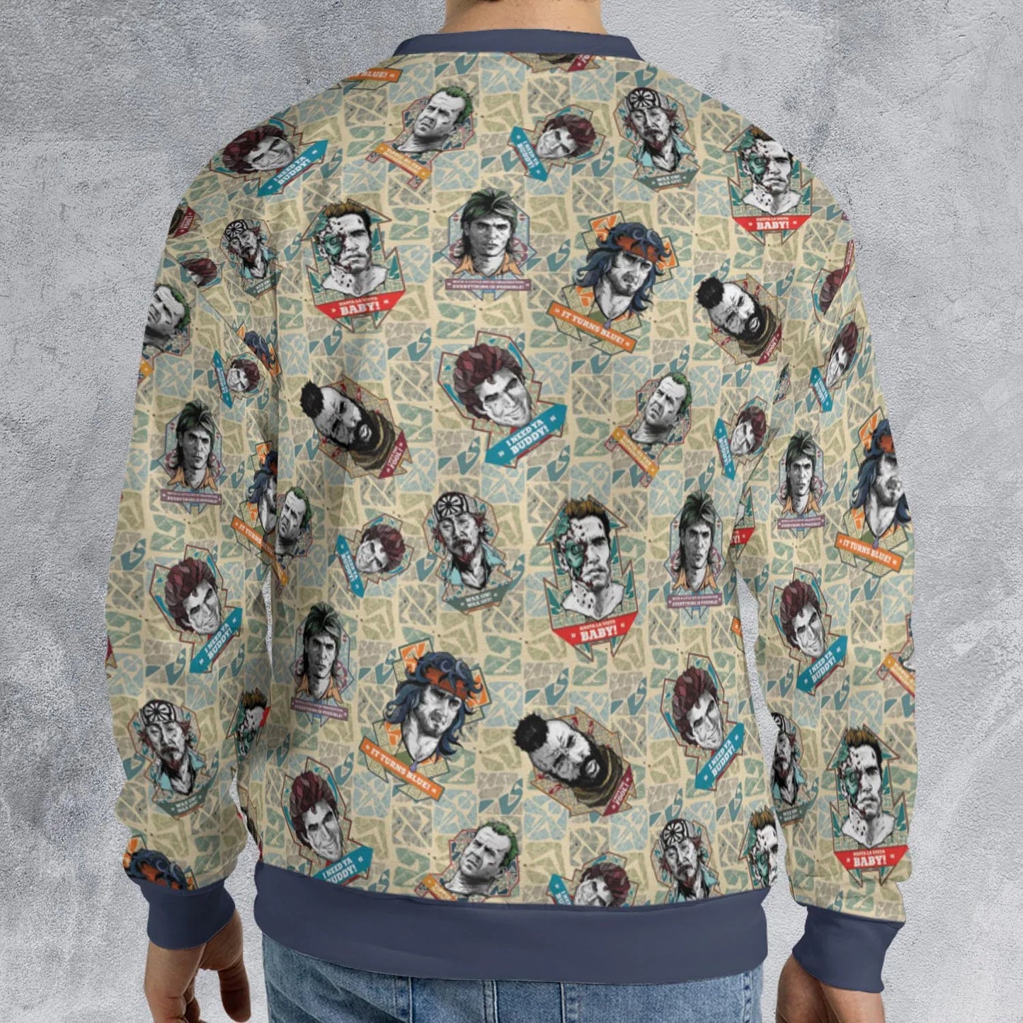 All-over Print Sweatshirt - ZCUVYS77