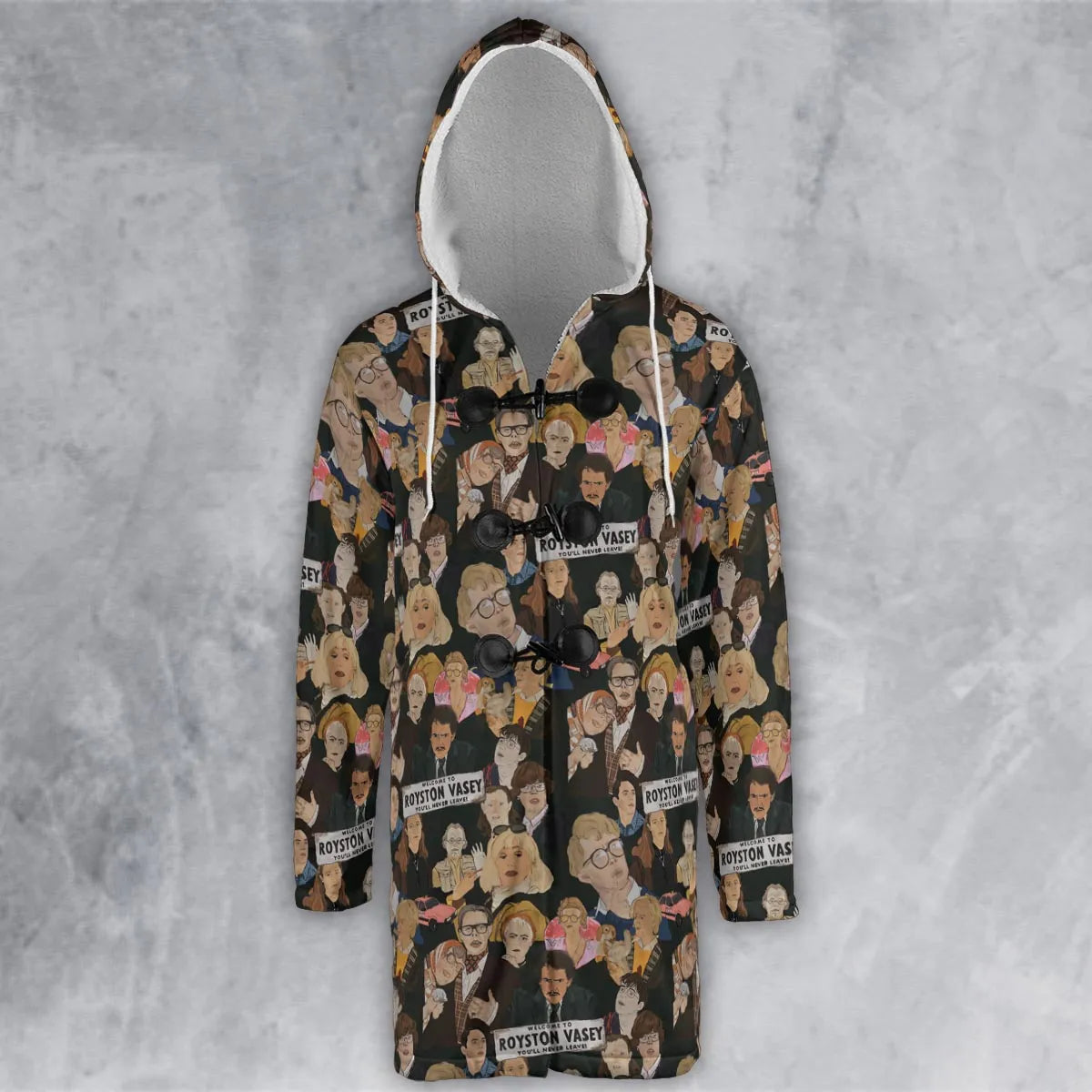 Hooded Cloak Coat - 7TZPGJP3