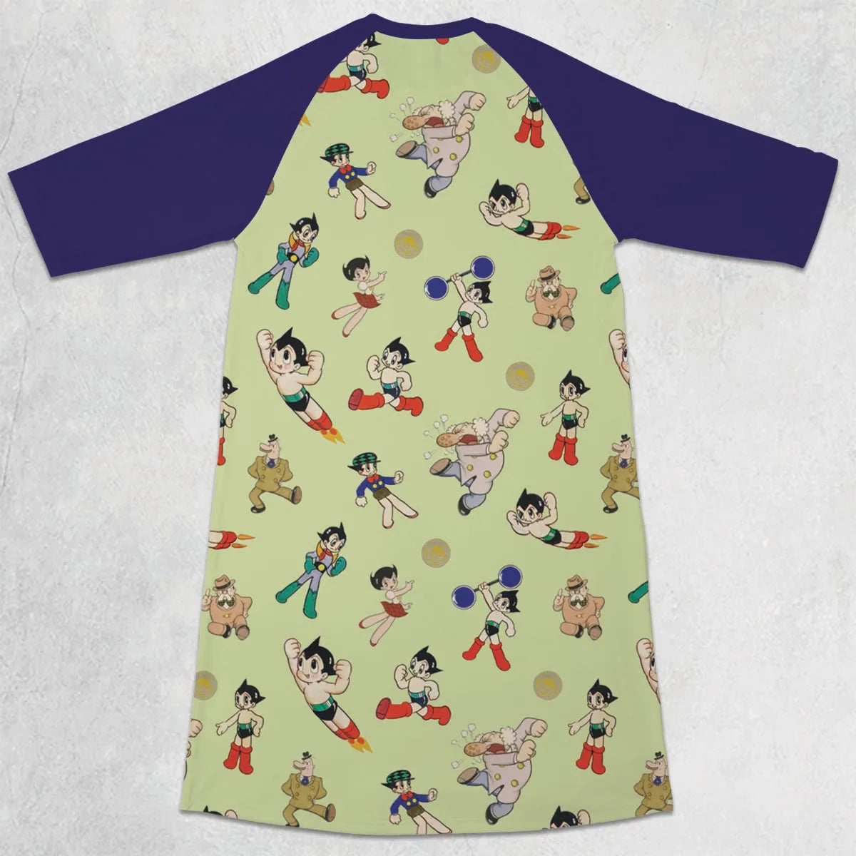 3/4 Sleeve Raglan Dress - VQ7VT892