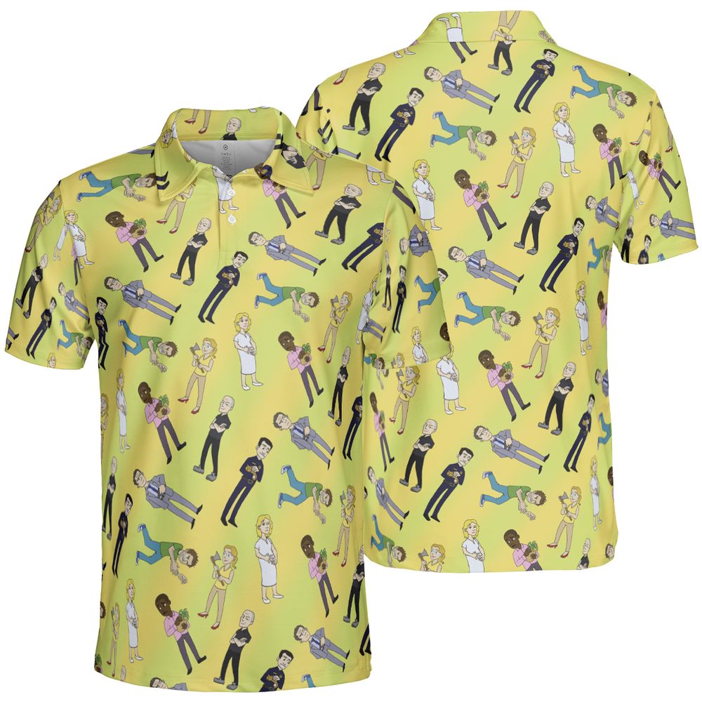 AOP Men/Women Polo Shirt - LKV19SJR -  - 2