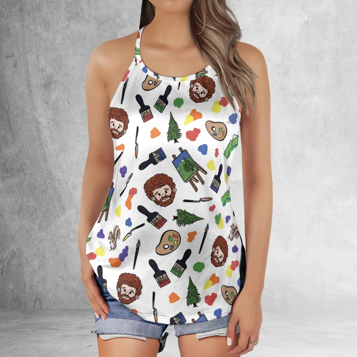 Criss Cross Tank Top - J86MME6S