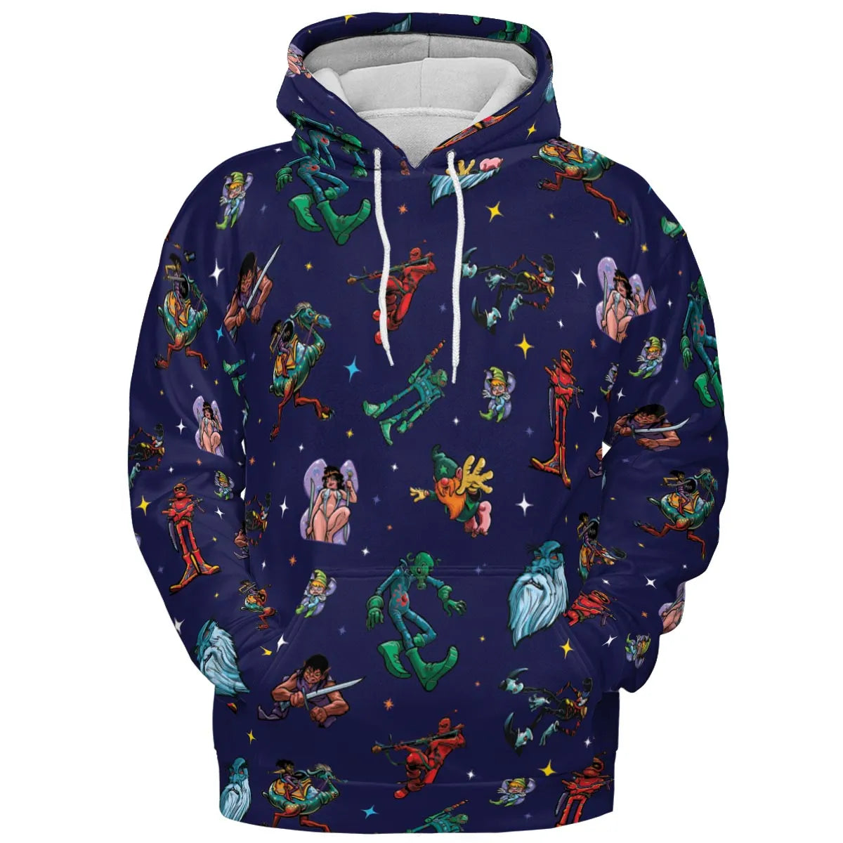 All-over Print Hoodie - C3THN8HG