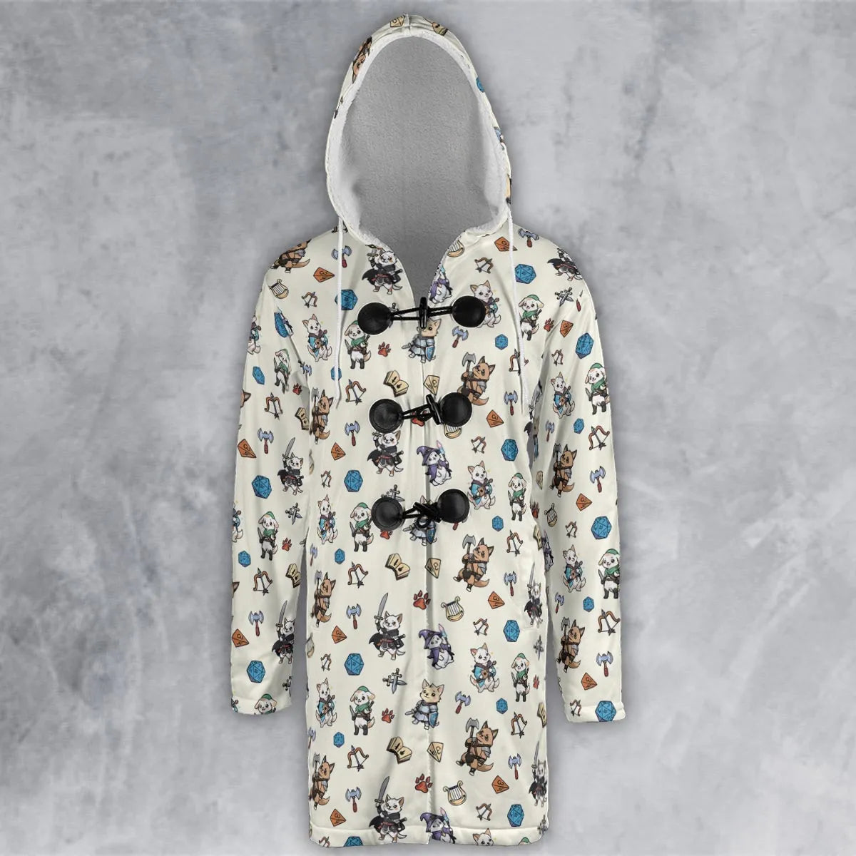 Hooded Cloak Coat - MDGXLBVR