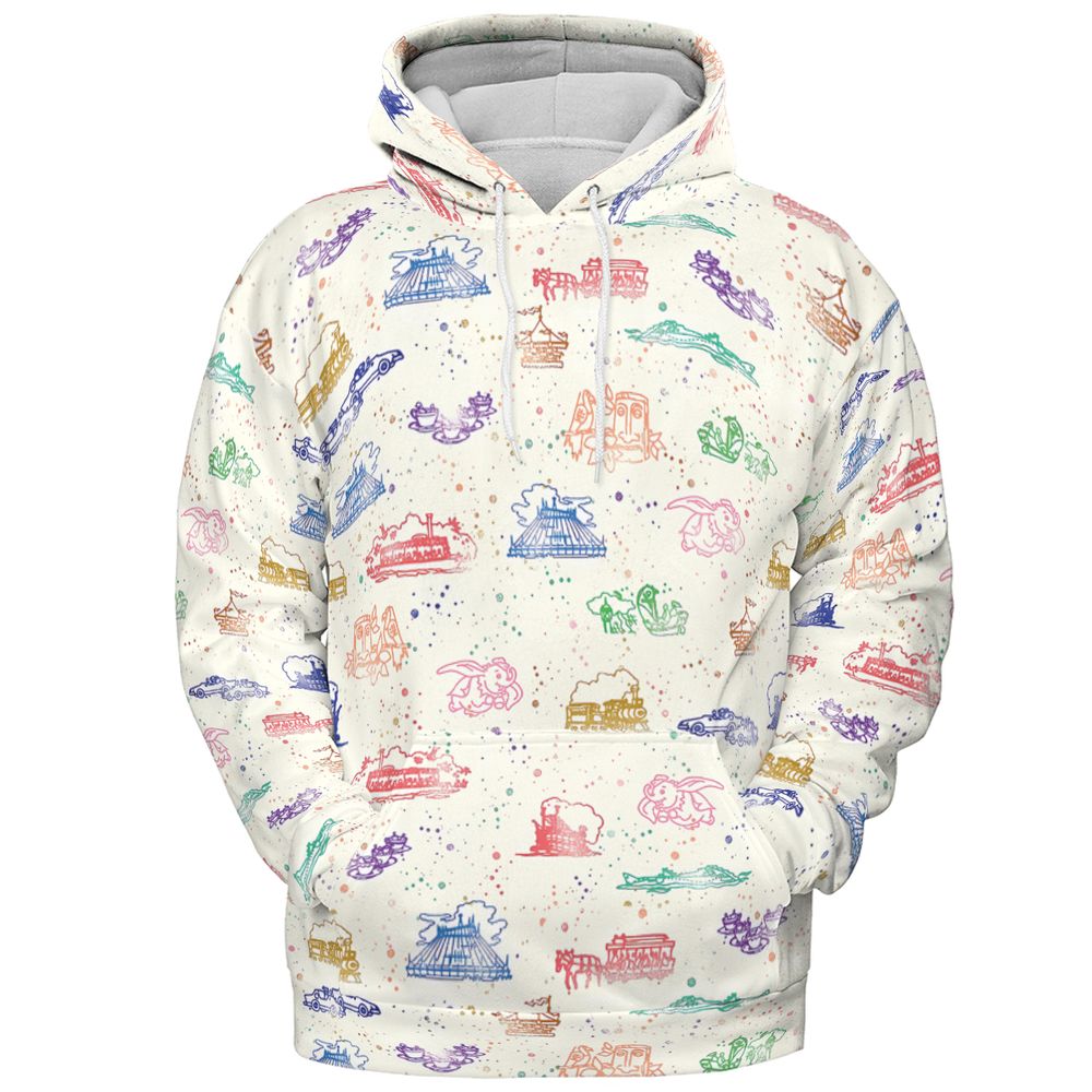All-over Print Hoodie - W4GC2SA3 -  - 2