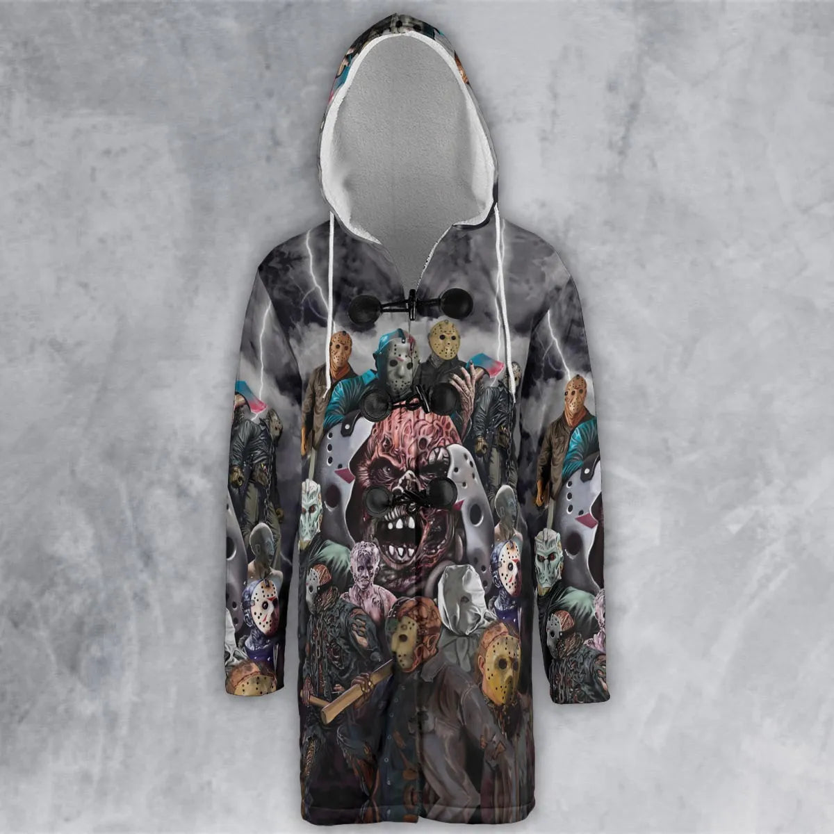 Hooded Cloak Coat - 3FCBD1JJ
