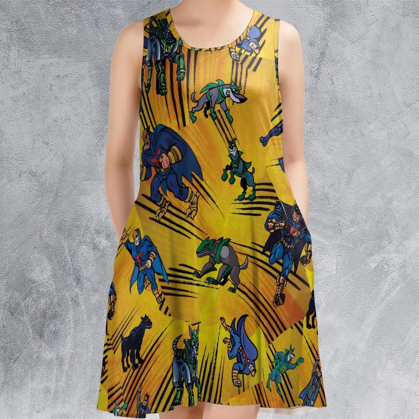 Sleeveless Dress - AB1M7E3B