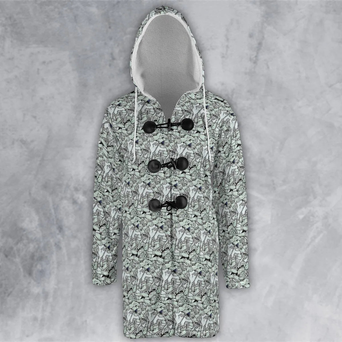 Hooded Cloak Coat - DB8FUHMD