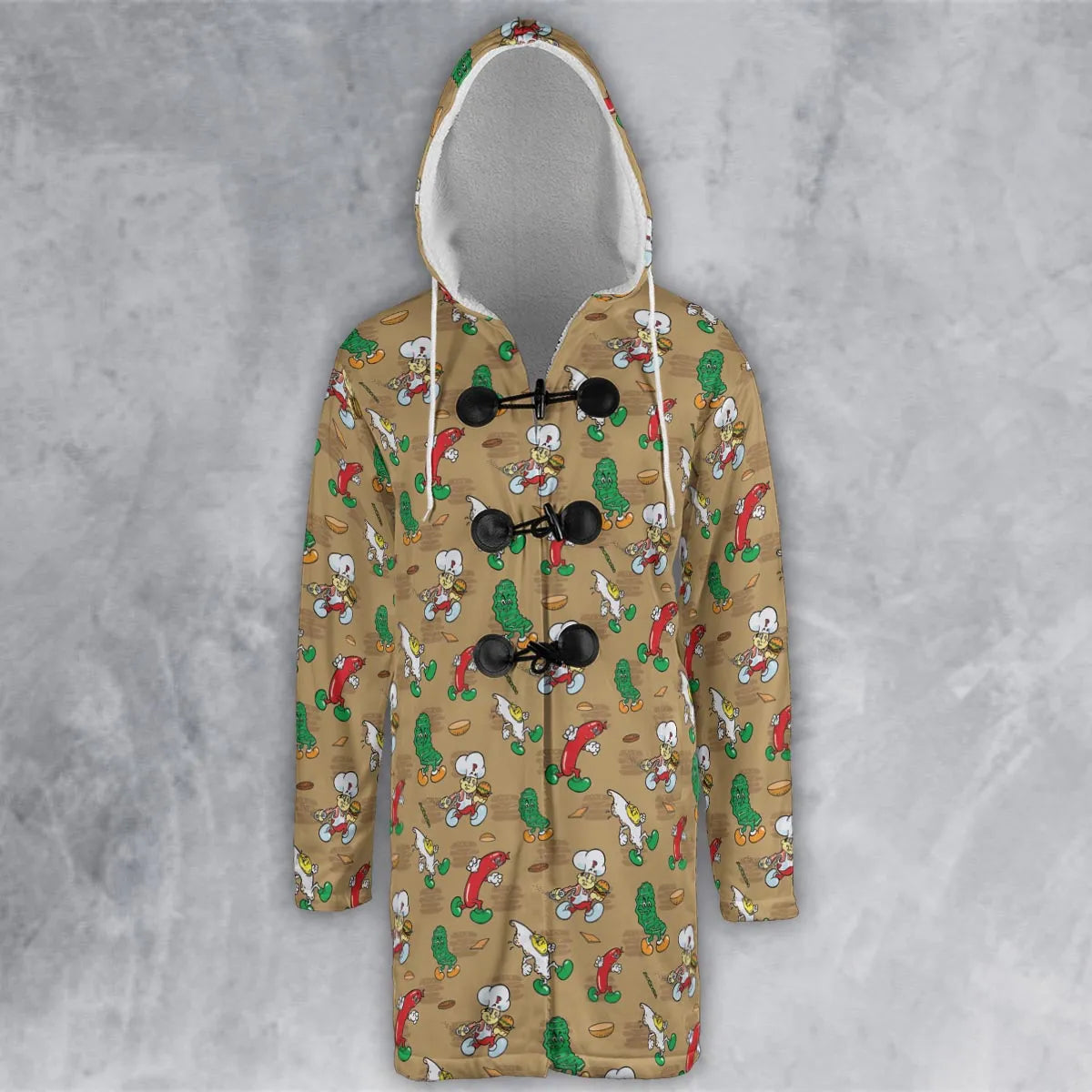 Hooded Cloak Coat - CKGRM8M5