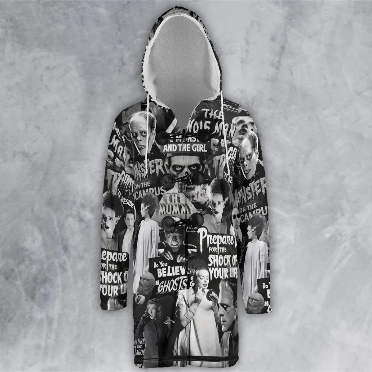Hooded Cloak Coat - 7MDG3VHC