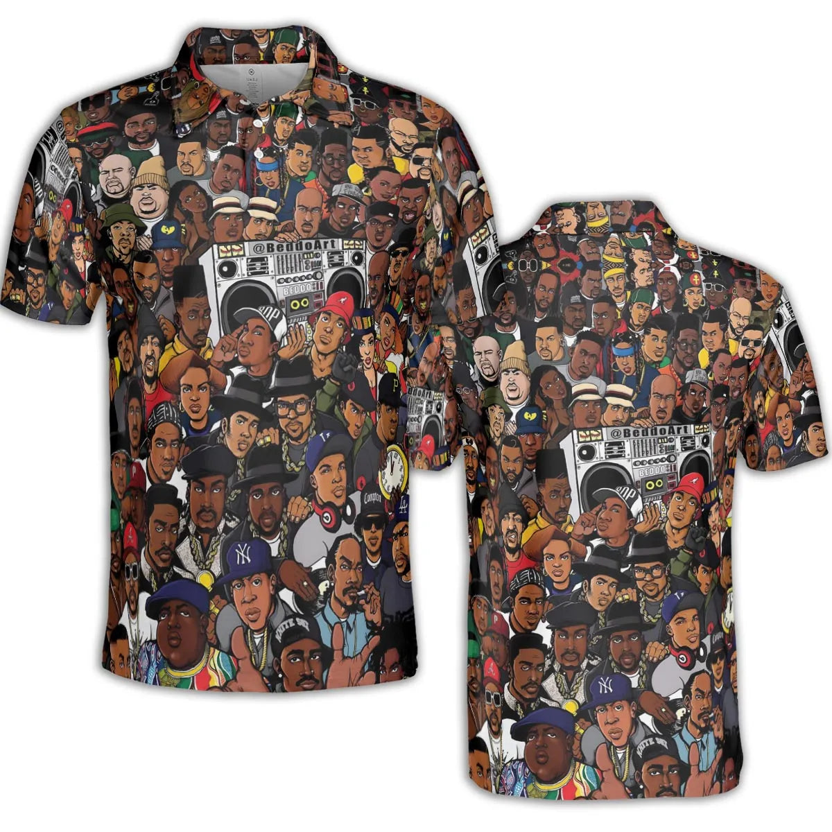 AOP Men/Women Polo Shirt - VCX6WC81