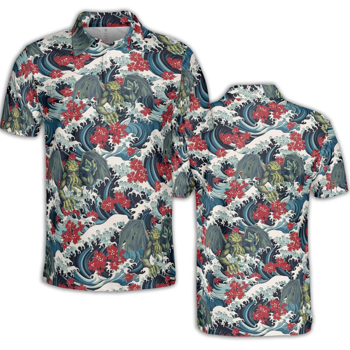 AOP Men/Women Polo Shirt - 6A4CWPKT