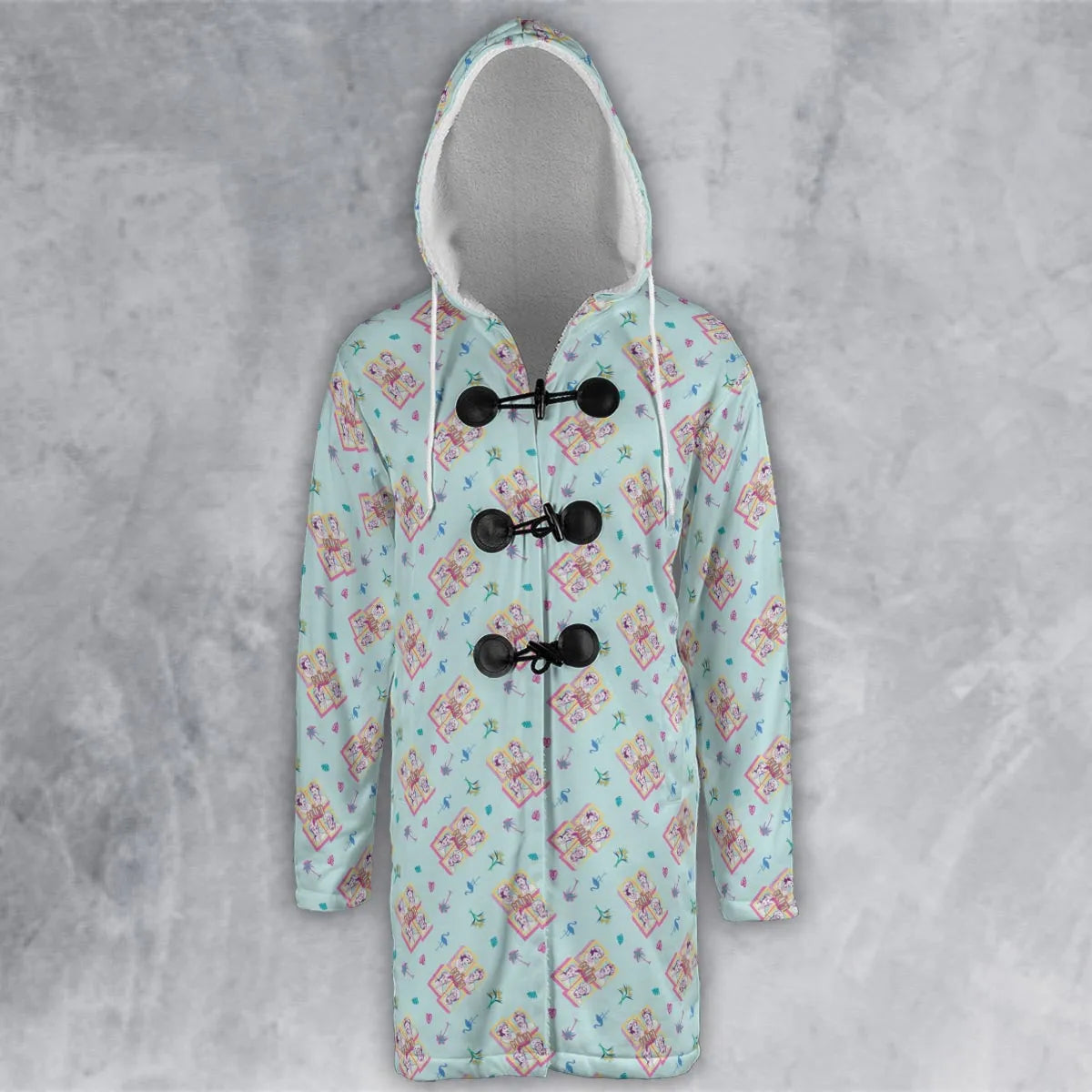 Hooded Cloak Coat - 4UEP5GX8