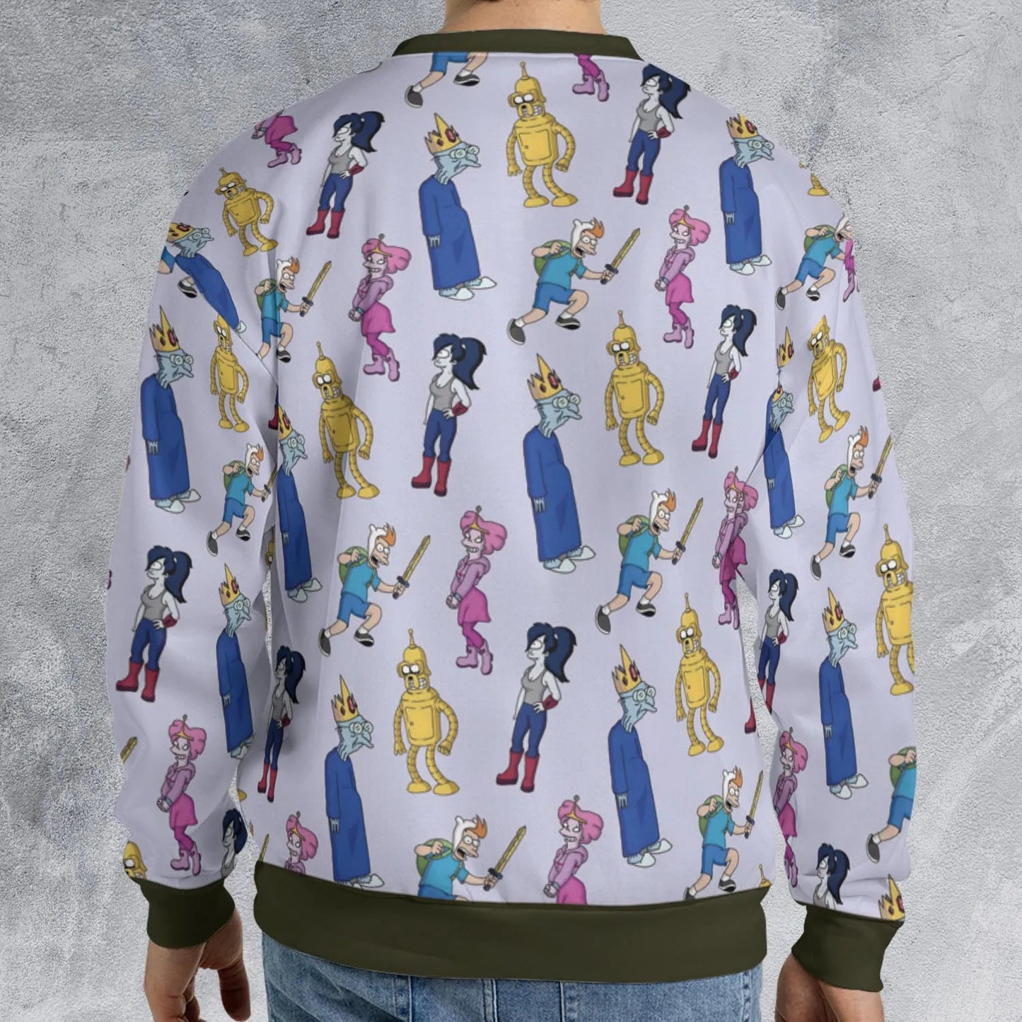 All-over Print Sweatshirt - XGNVDSKK