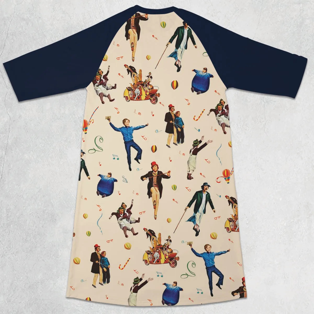 3/4 Sleeve Raglan Dress - XWAVBC6E